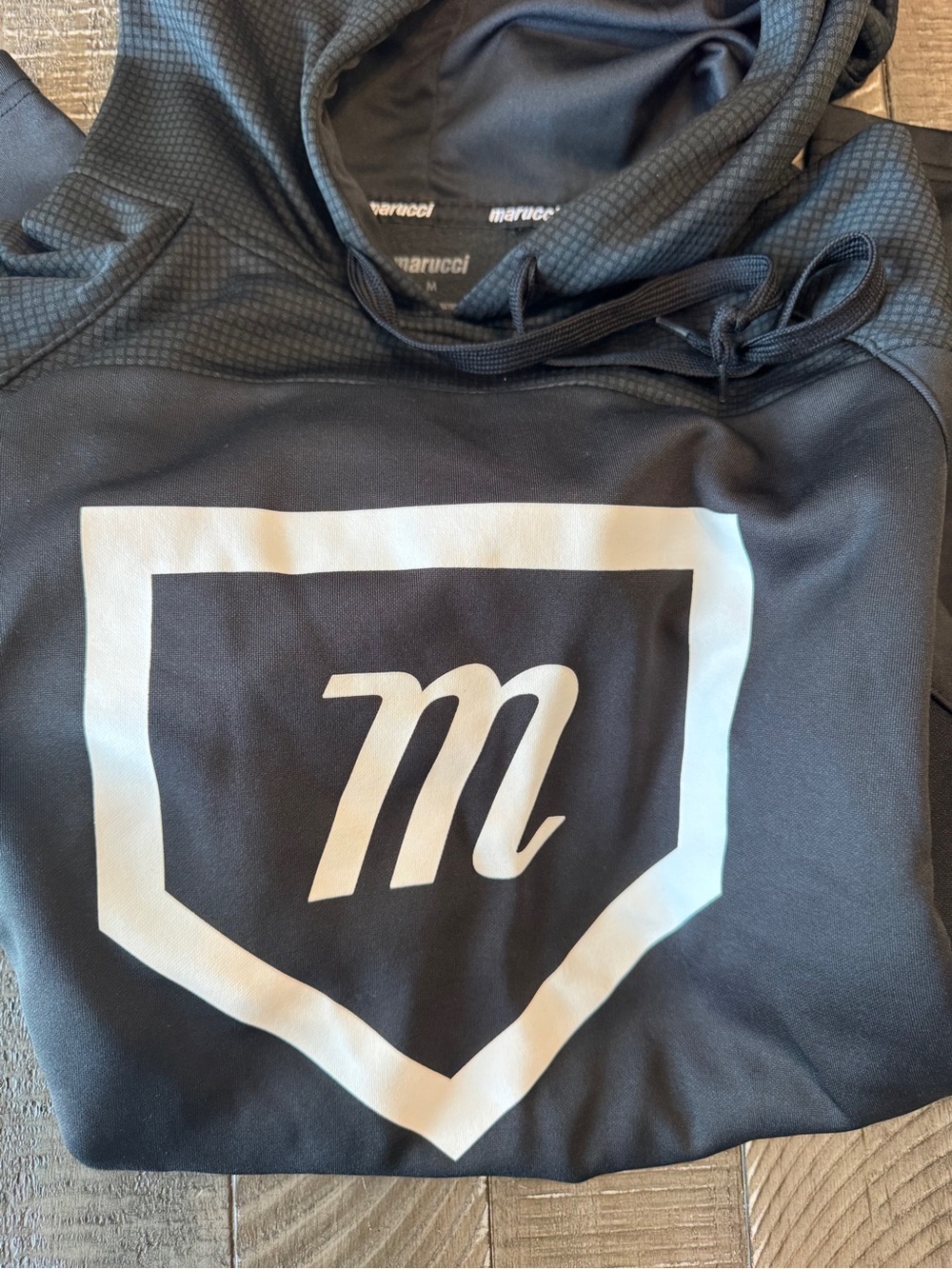 Men’s Marucci Black Logo Pullover Hoodie! Like New!